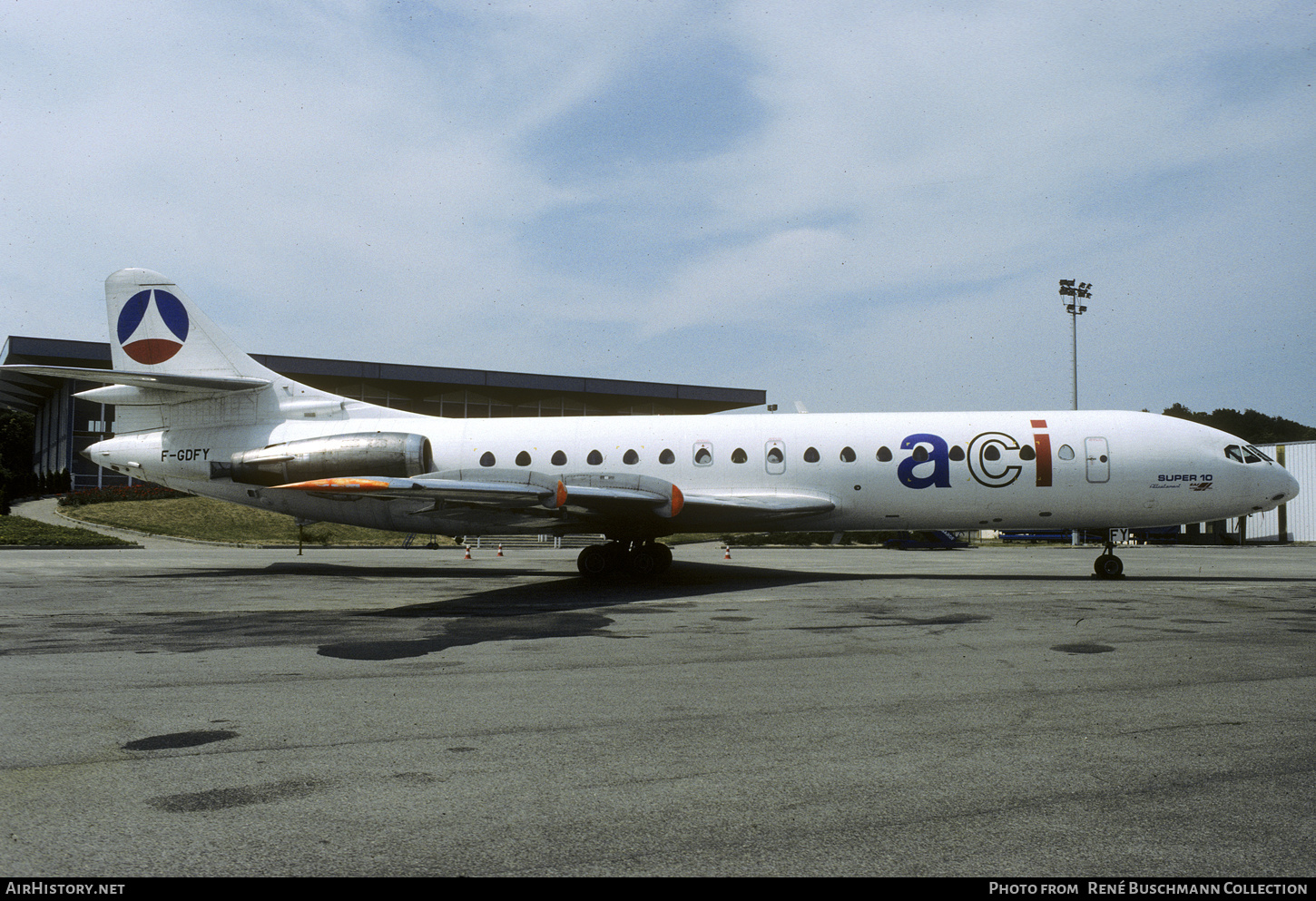 Aircraft Photo of F-GDFY | Sud SE-210 Caravelle 10B3 Super B | Air Charter International - ACI | AirHistory.net #537250