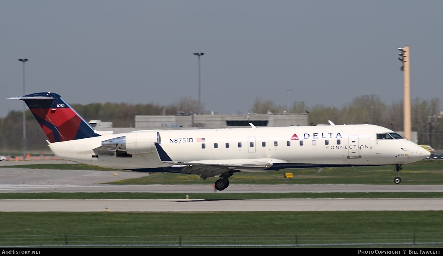 Aircraft Photo of N8751D | Bombardier CRJ-200ER (CL-600-2B19) | Delta Connection | AirHistory.net #537251