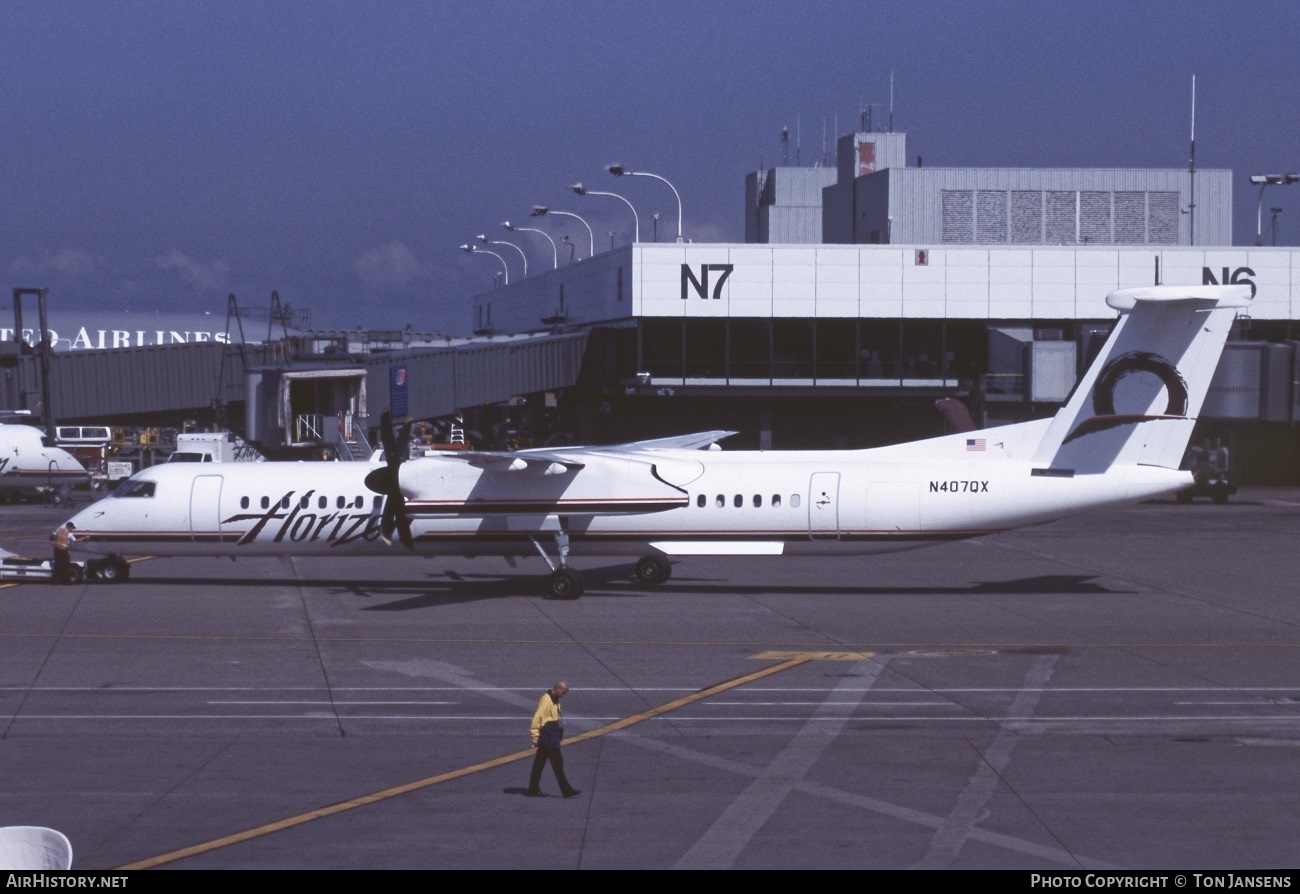 Aircraft Photo of N407QX | Bombardier DHC-8-402 Dash 8 | Horizon Air | AirHistory.net #537252