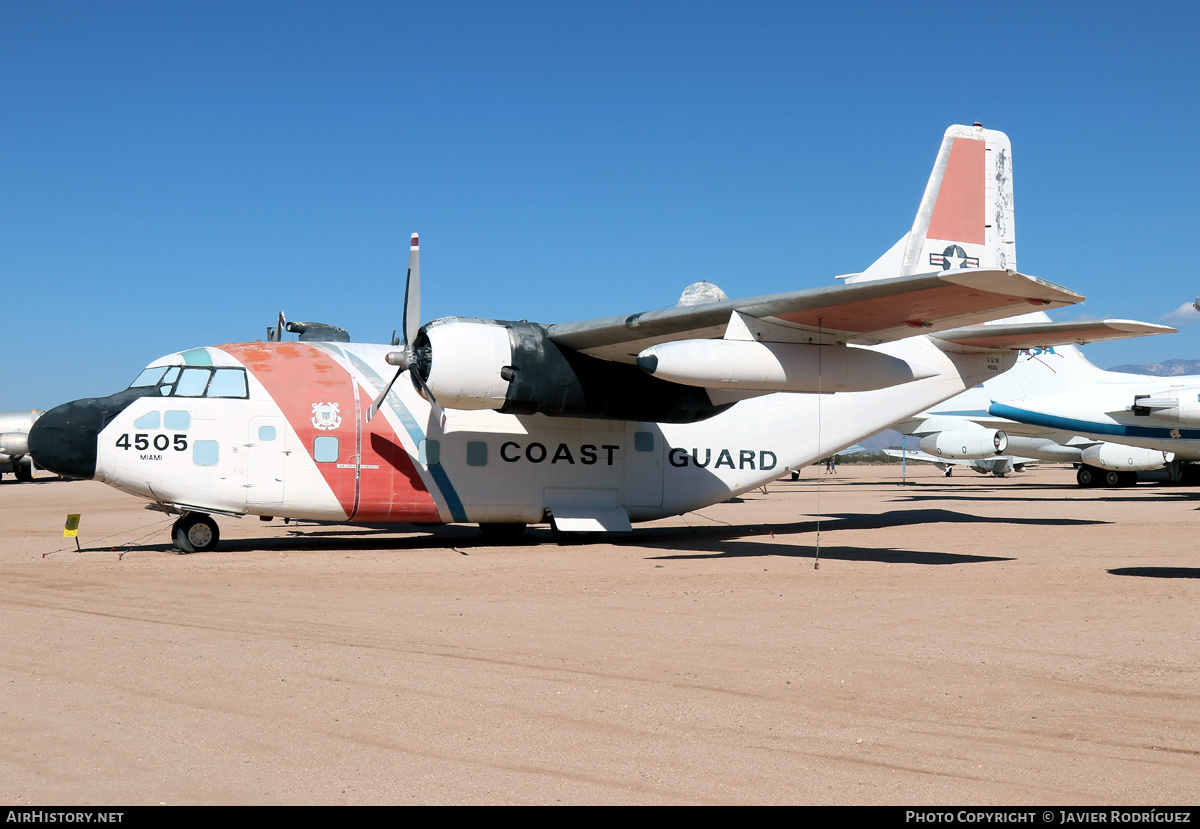 Aircraft Photo of 4505 | Fairchild C-123B Provider | USA - Coast Guard | AirHistory.net #537257