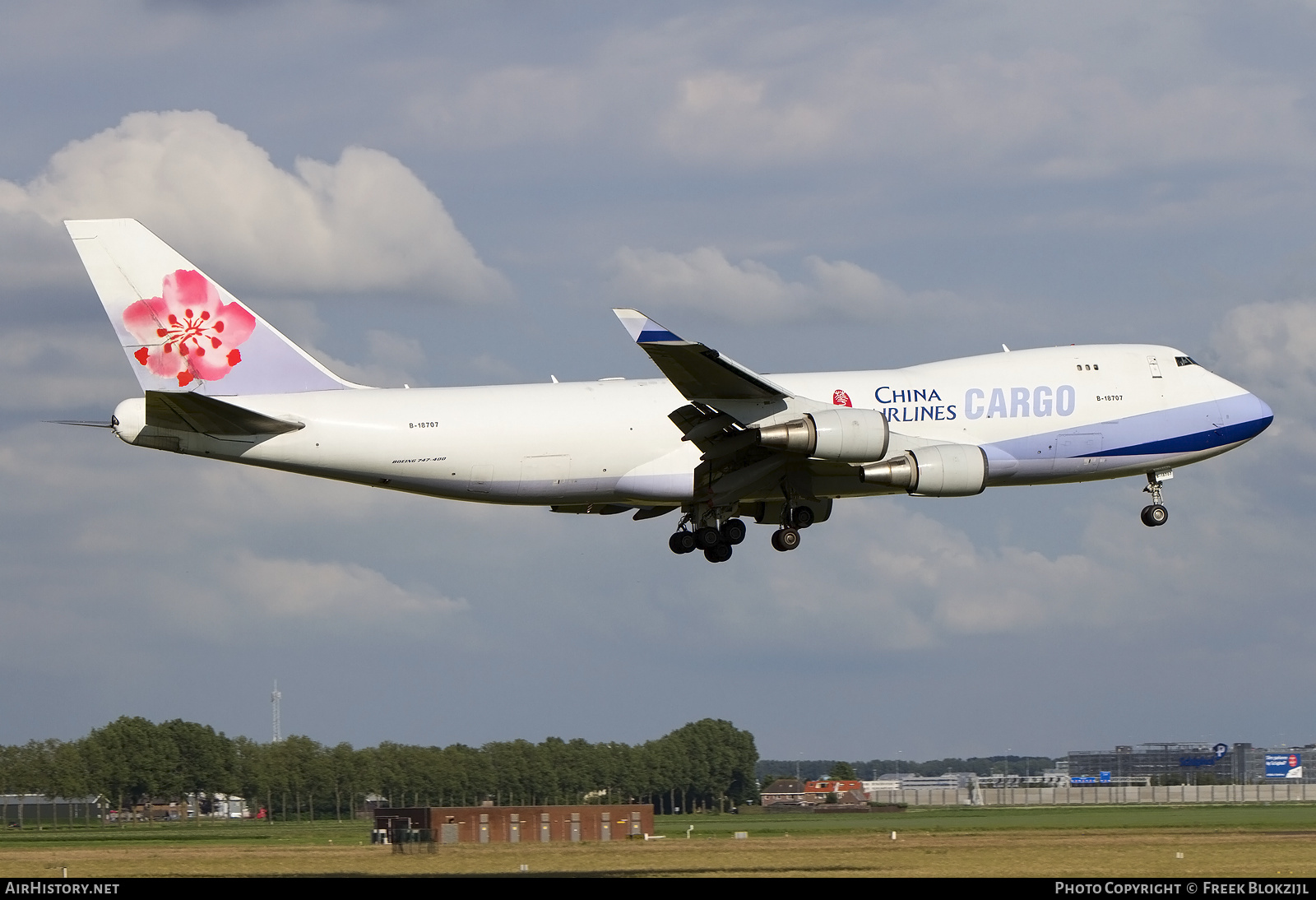 Aircraft Photo of B-18707 | Boeing 747-409F/SCD | China Airlines Cargo | AirHistory.net #537276