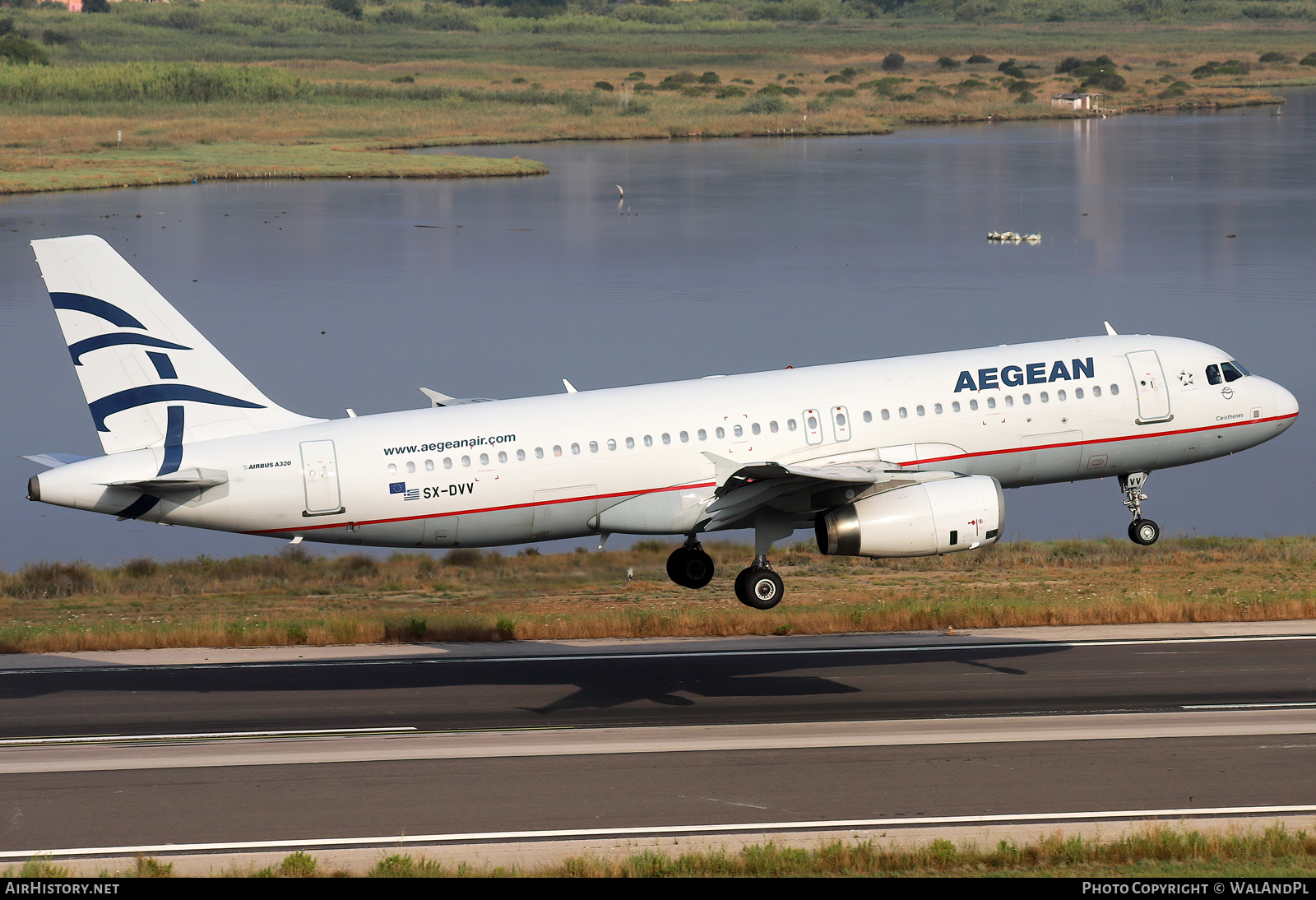 Aircraft Photo of SX-DVV | Airbus A320-232 | Aegean Airlines | AirHistory.net #537280