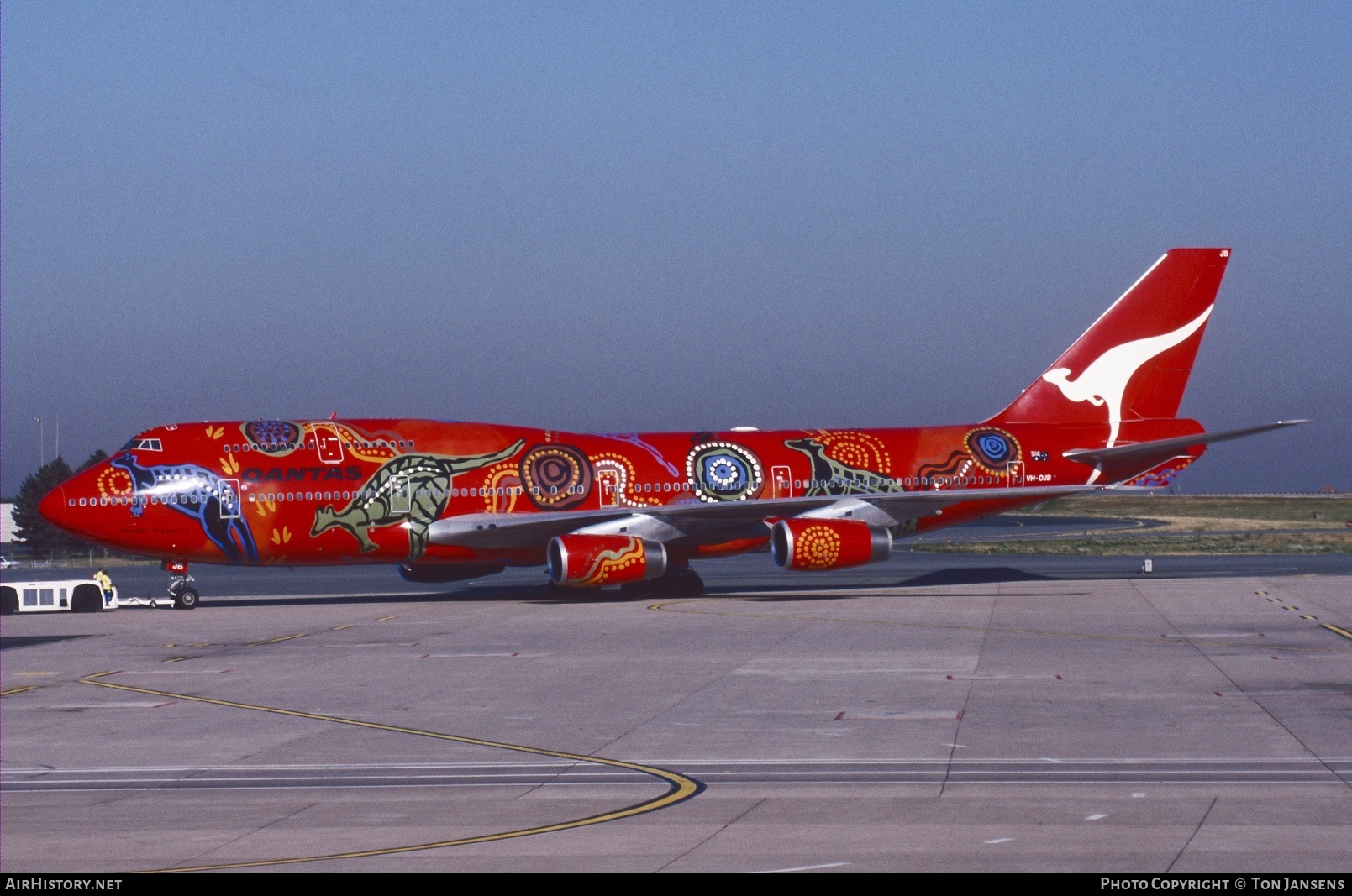 Aircraft Photo of VH-OJB | Boeing 747-438 | Qantas | AirHistory.net #537312