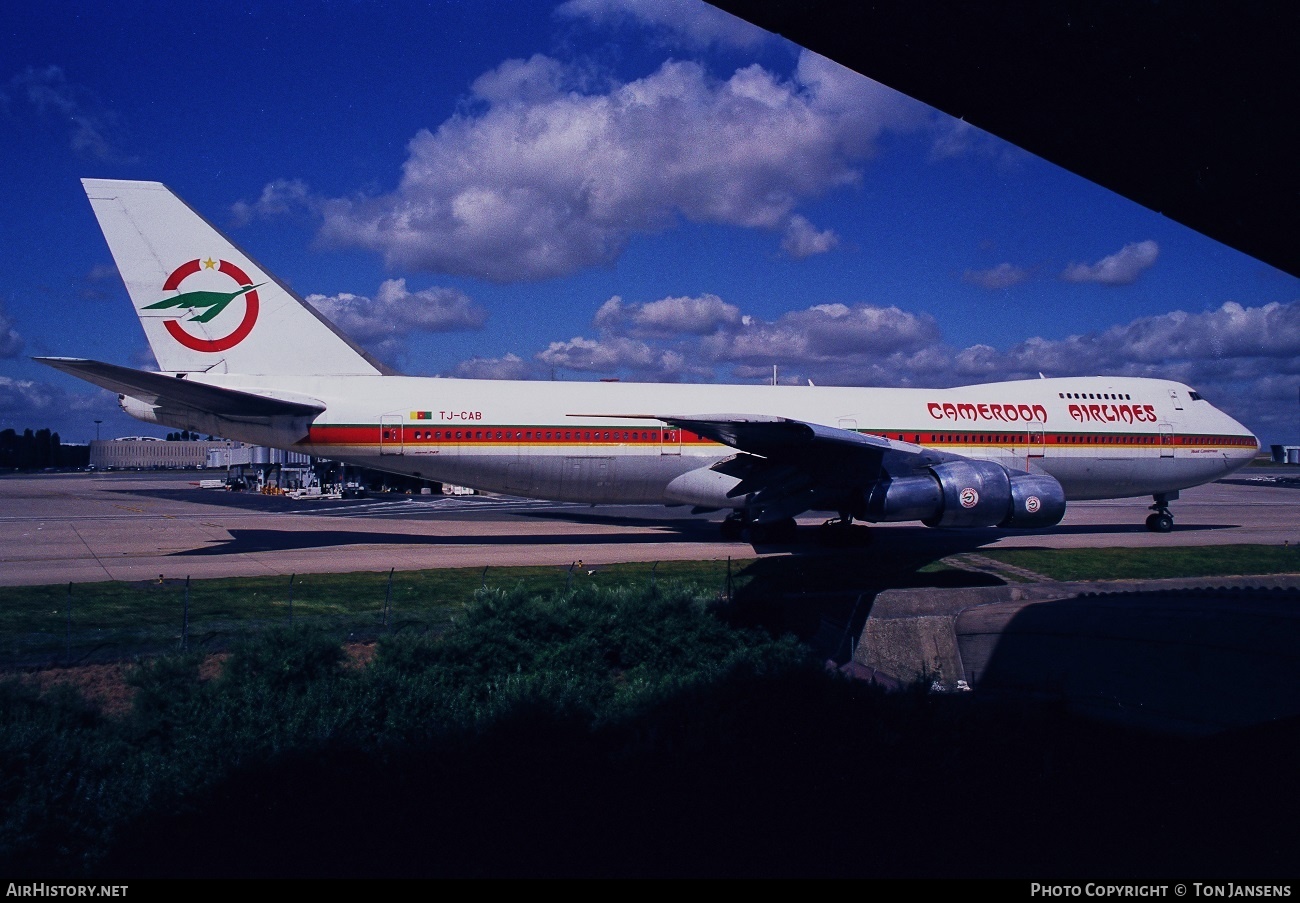 Aircraft Photo of TJ-CAB | Boeing 747-2H7BM | Cameroon Airlines | AirHistory.net #537314