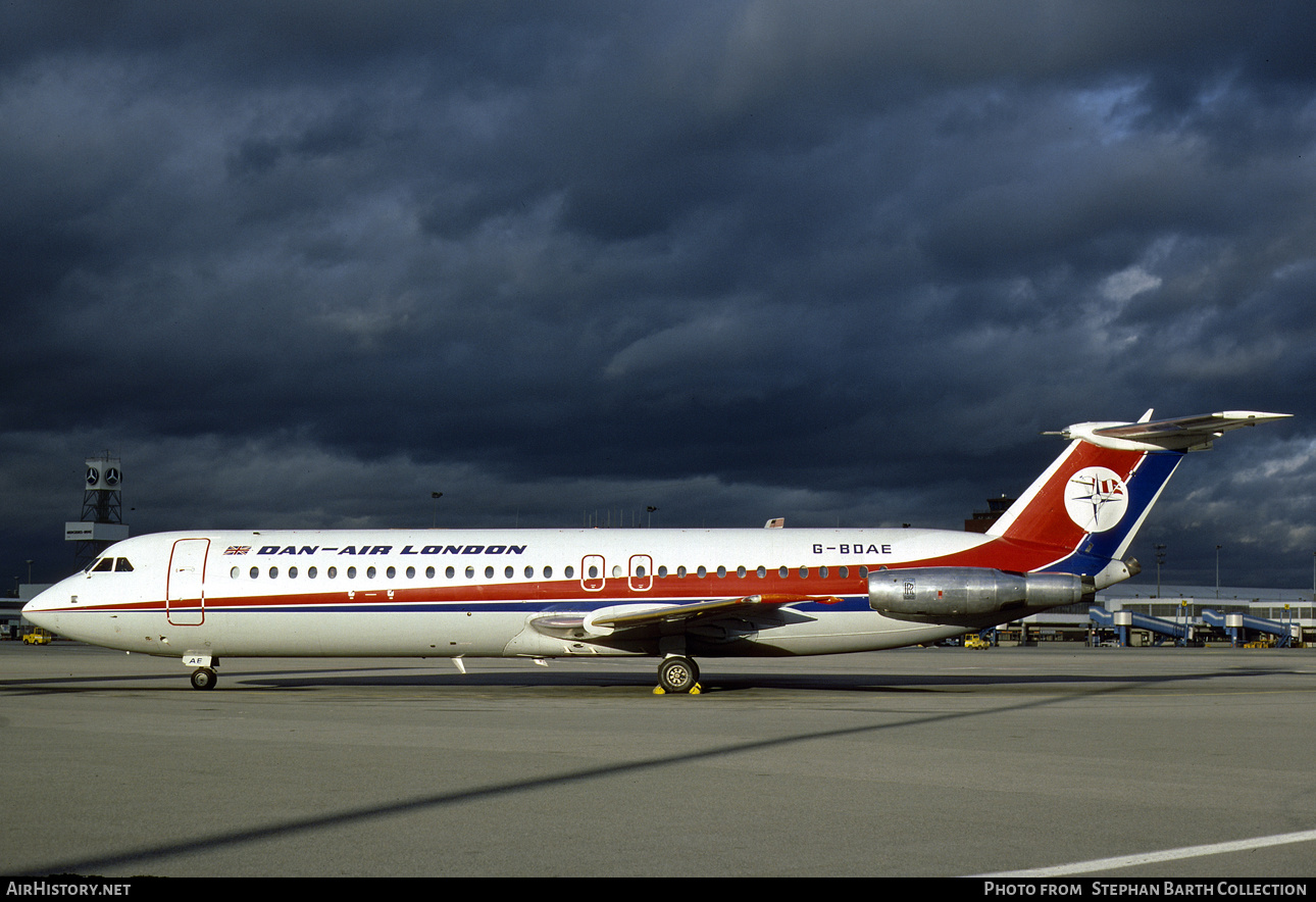 Aircraft Photo of G-BDAE | BAC 111-518FG One-Eleven | Dan-Air London | AirHistory.net #537328