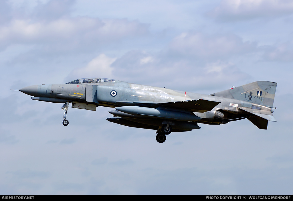 Aircraft Photo of 71743 | McDonnell Douglas F-4E AUP Phantom II | Greece - Air Force | AirHistory.net #537333