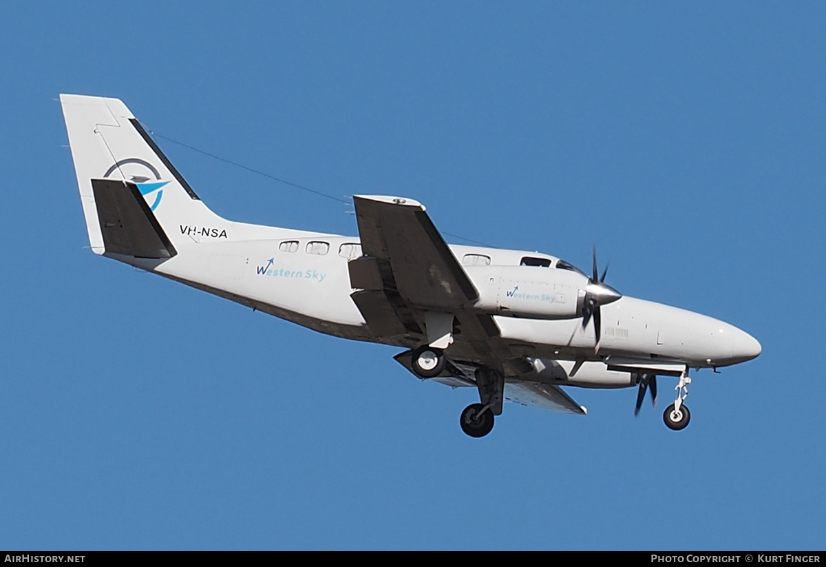 Aircraft Photo of VH-NSA | Cessna 441 Conquest | Western Sky Australia | AirHistory.net #537340
