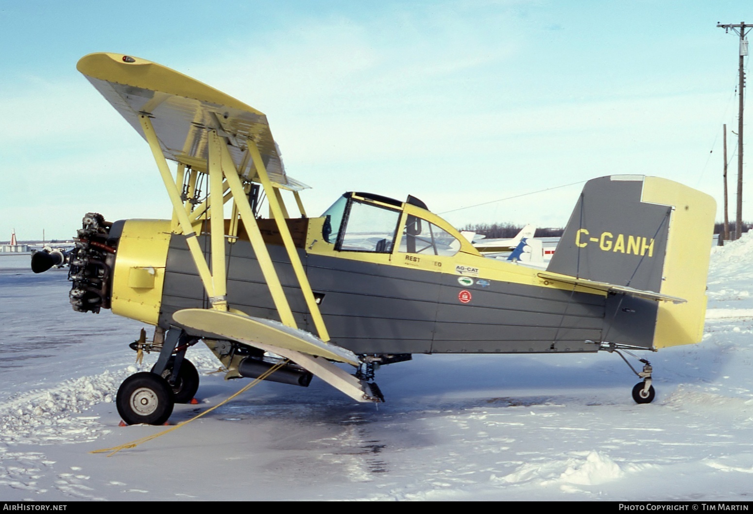 Aircraft Photo of C-GANH | Schweizer G-164B Ag-Cat B | AirHistory.net #537342
