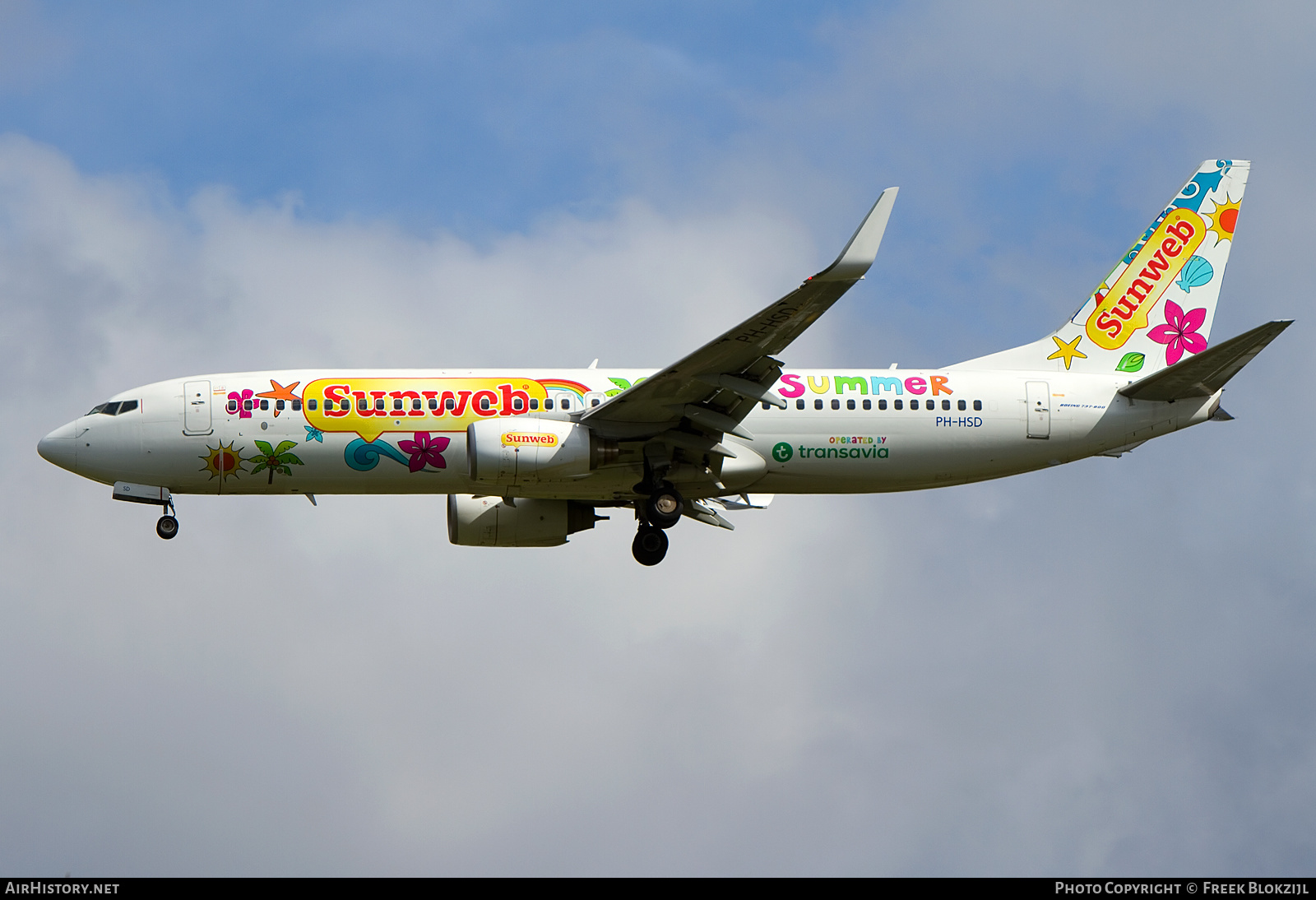 Aircraft Photo of PH-HSD | Boeing 737-8K2 | Transavia | AirHistory.net #537344