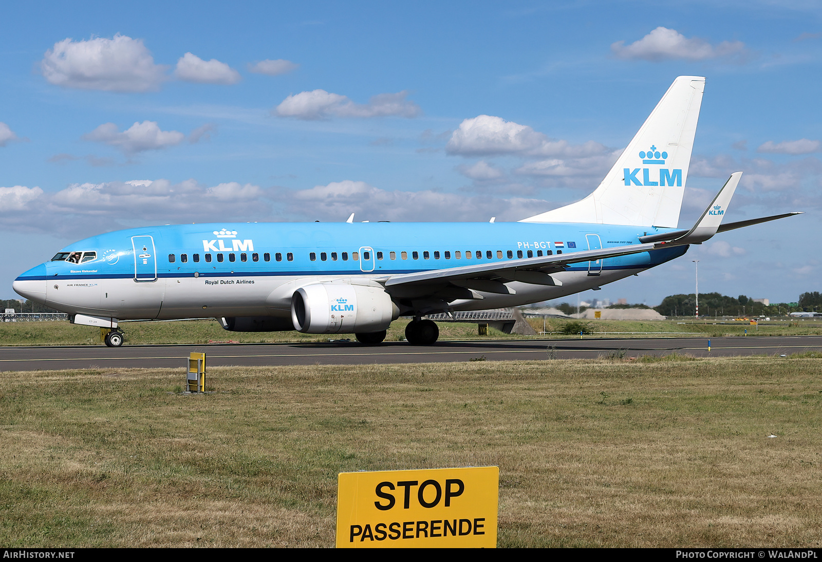 Aircraft Photo of PH-BGT | Boeing 737-7K2 | KLM - Royal Dutch Airlines | AirHistory.net #537345