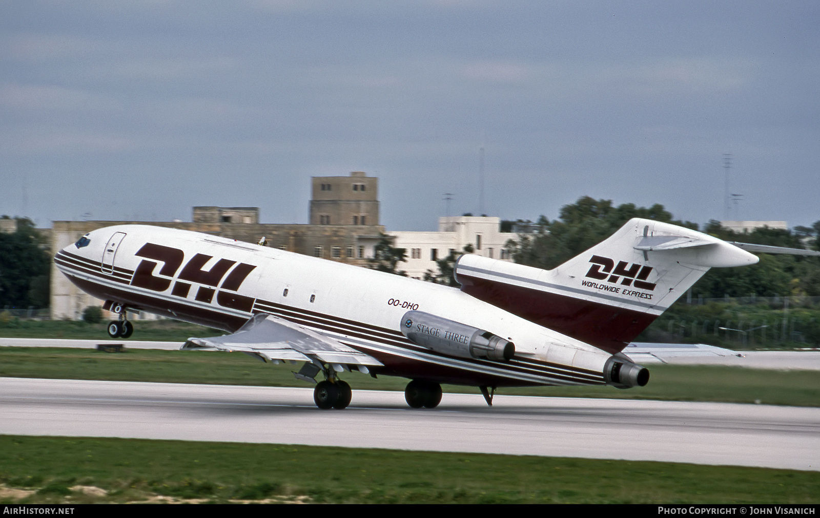 Aircraft Photo of OO-DHO | Boeing 727-31(F) | DHL Worldwide Express | AirHistory.net #537353