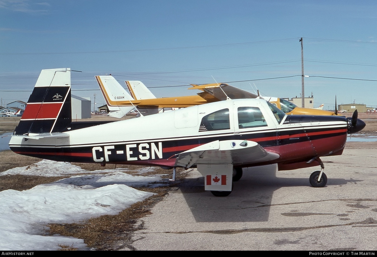 Aircraft Photo of CF-ESN | Mooney M-20D Master | AirHistory.net #537357