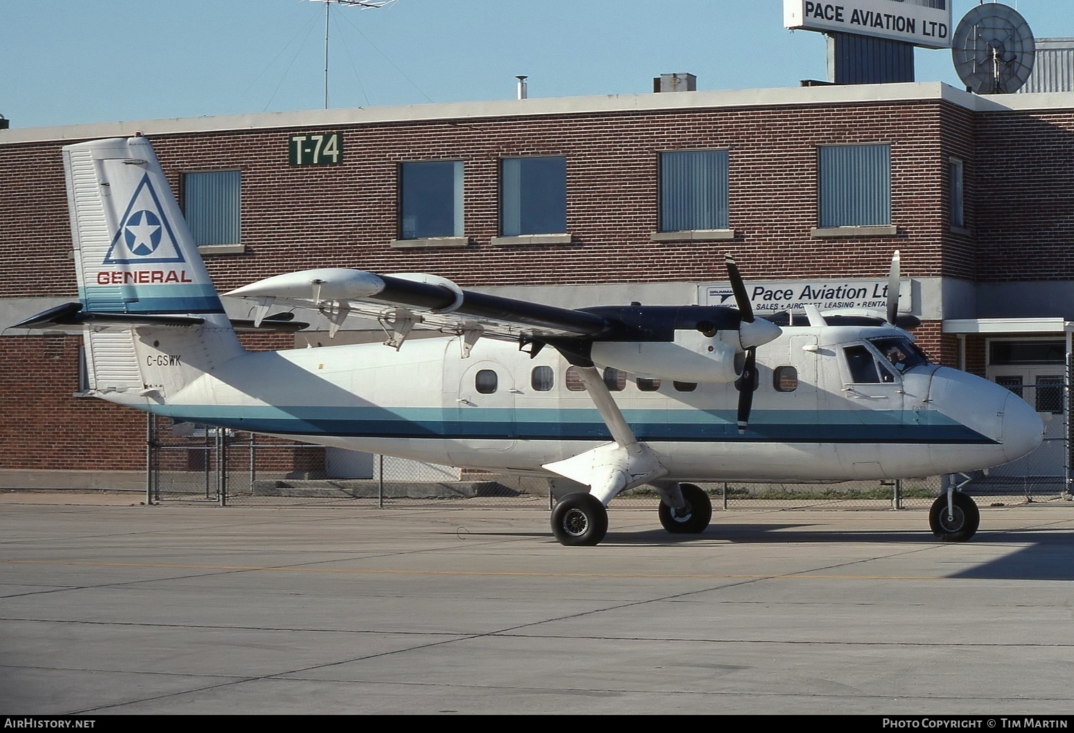 Aircraft Photo of C-GSWK | De Havilland Canada DHC-6-200 Twin Otter | General Aerospace | AirHistory.net #537358
