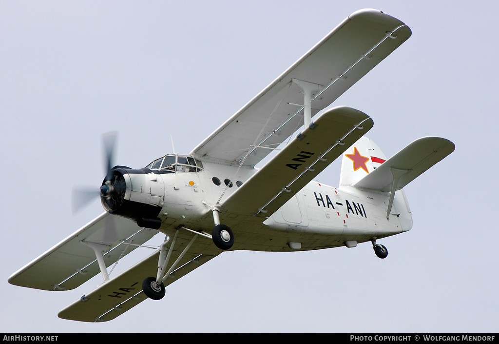 Aircraft Photo of HA-ANI | Antonov An-2P | Stichting Antonov | Russia - Air Force | AirHistory.net #537359