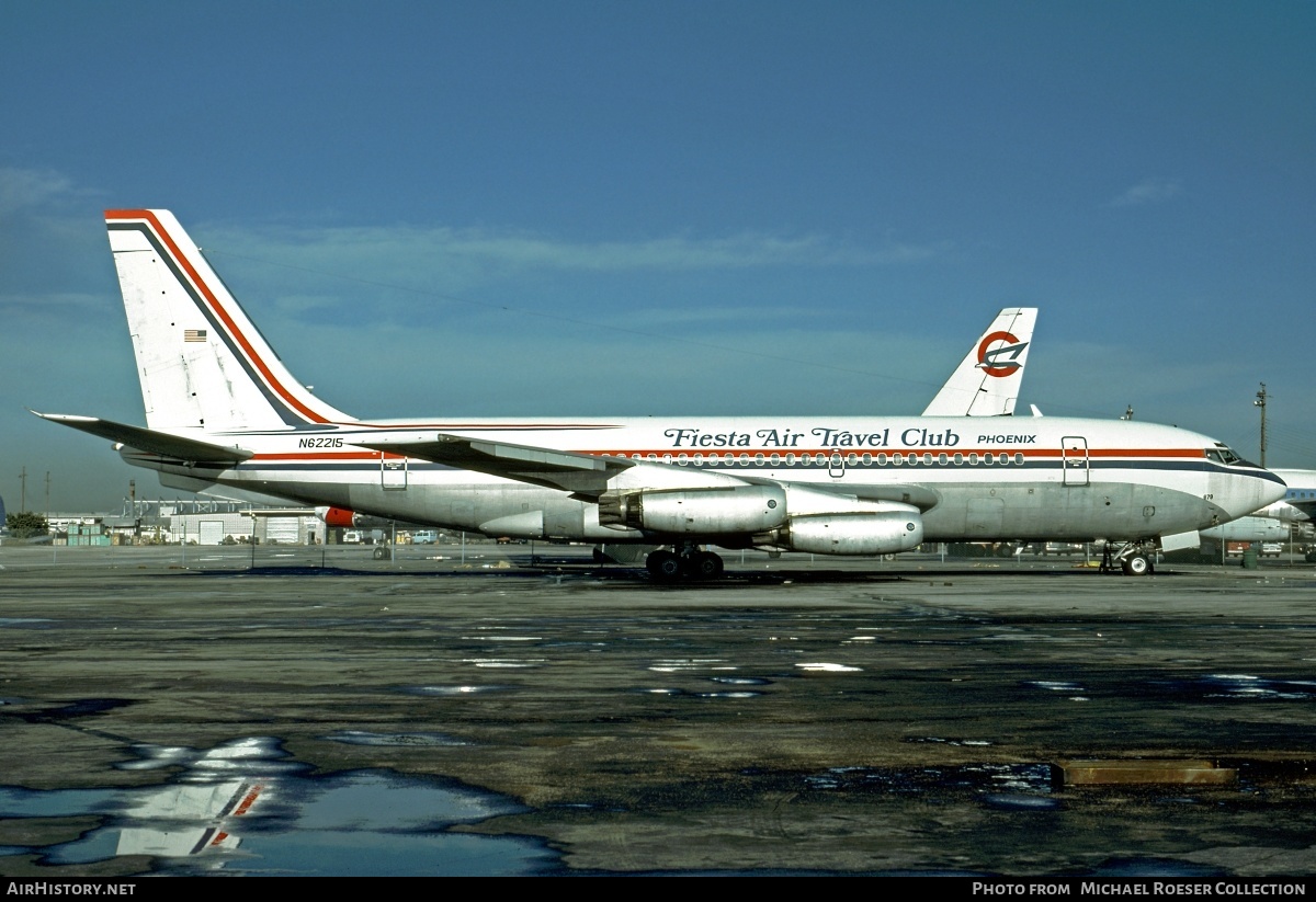 Aircraft Photo of N62215 | Boeing 720-022 | Fiesta Air Travel Club | AirHistory.net #537360