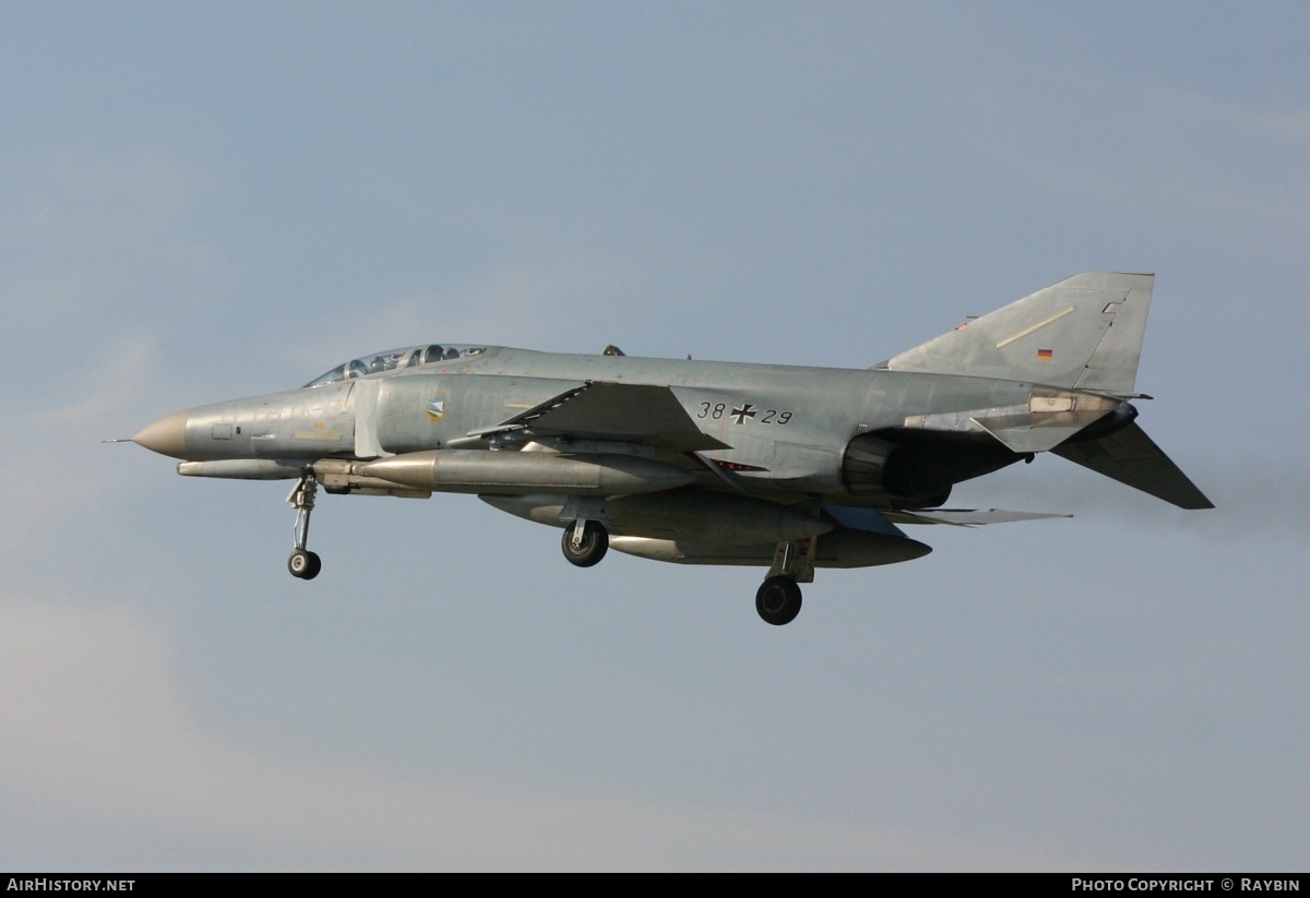 Aircraft Photo of 3829 | McDonnell Douglas F-4F Phantom II | Germany - Air Force | AirHistory.net #537363