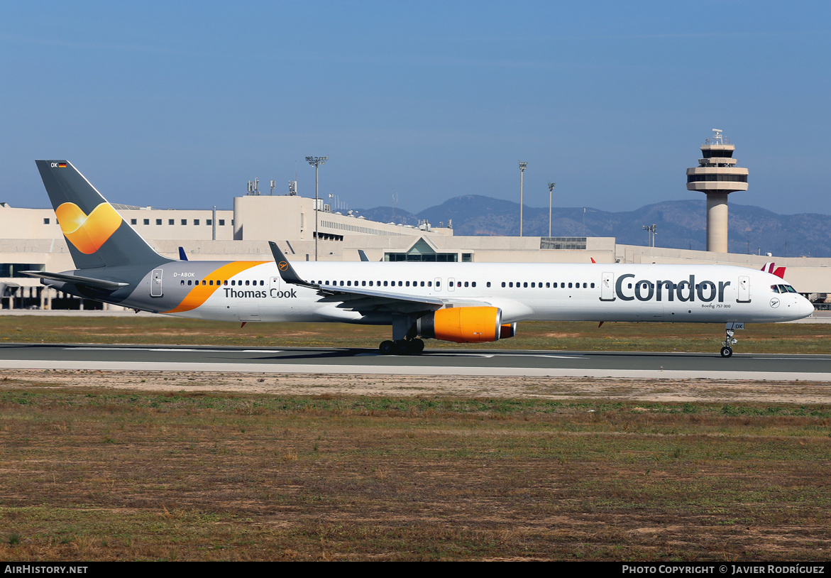 Aircraft Photo of D-ABOK | Boeing 757-330 | Condor Flugdienst | AirHistory.net #537373