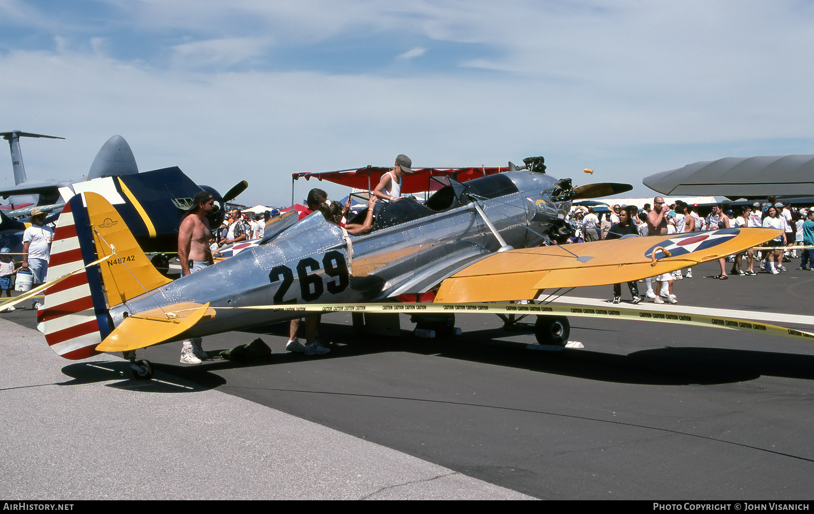 Aircraft Photo of N48742 | Ryan PT-22 Recruit (ST3KR) | USA - Air Force | AirHistory.net #537384