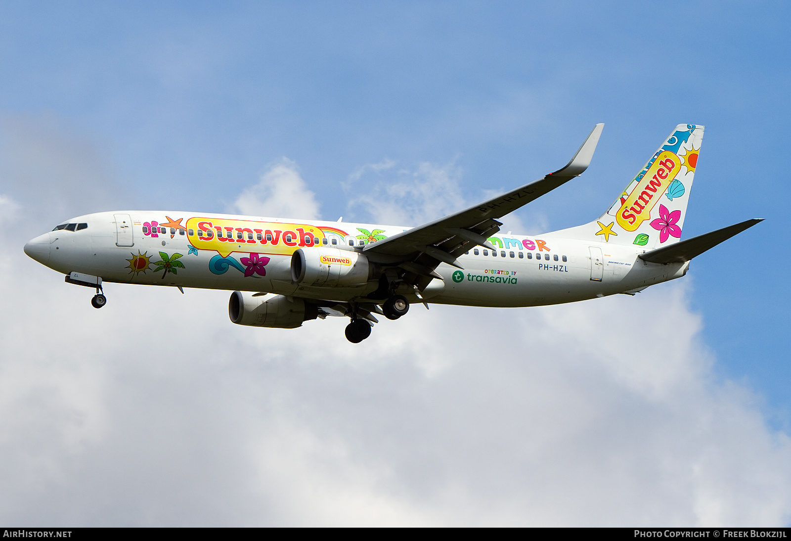 Aircraft Photo of PH-HZL | Boeing 737-8K2 | Transavia | AirHistory.net #537395