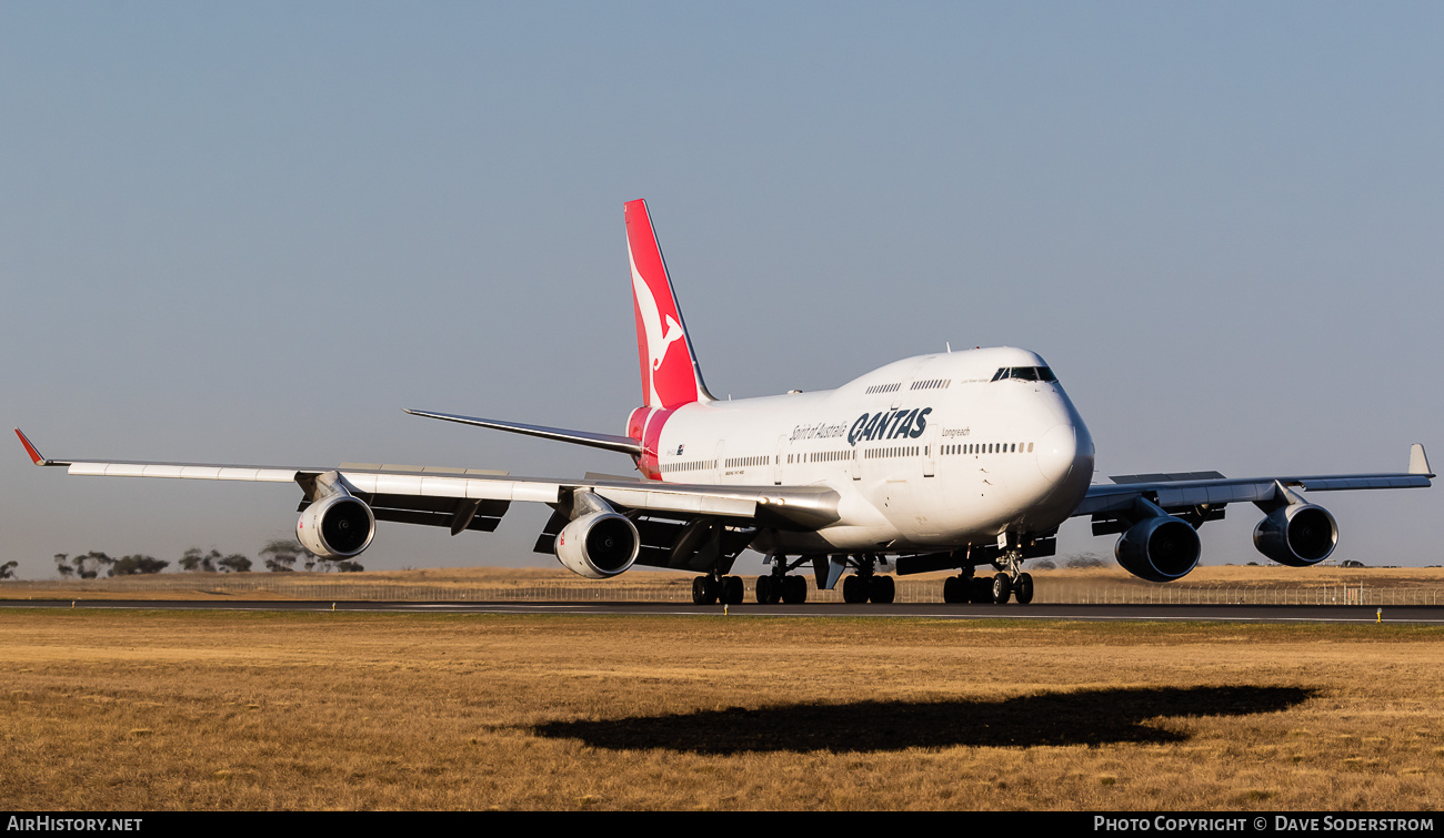 Aircraft Photo of VH-OJU | Boeing 747-438 | Qantas | AirHistory.net #537396