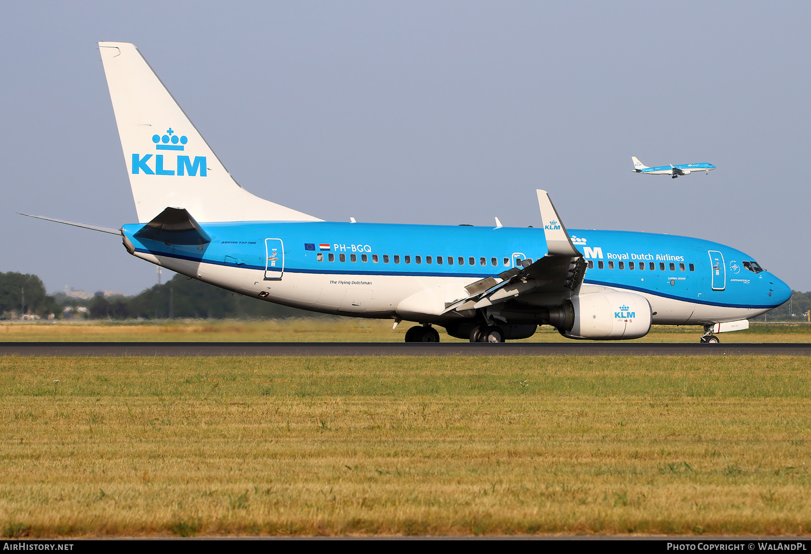 Aircraft Photo of PH-BGQ | Boeing 737-7K2 | KLM - Royal Dutch Airlines | AirHistory.net #537400