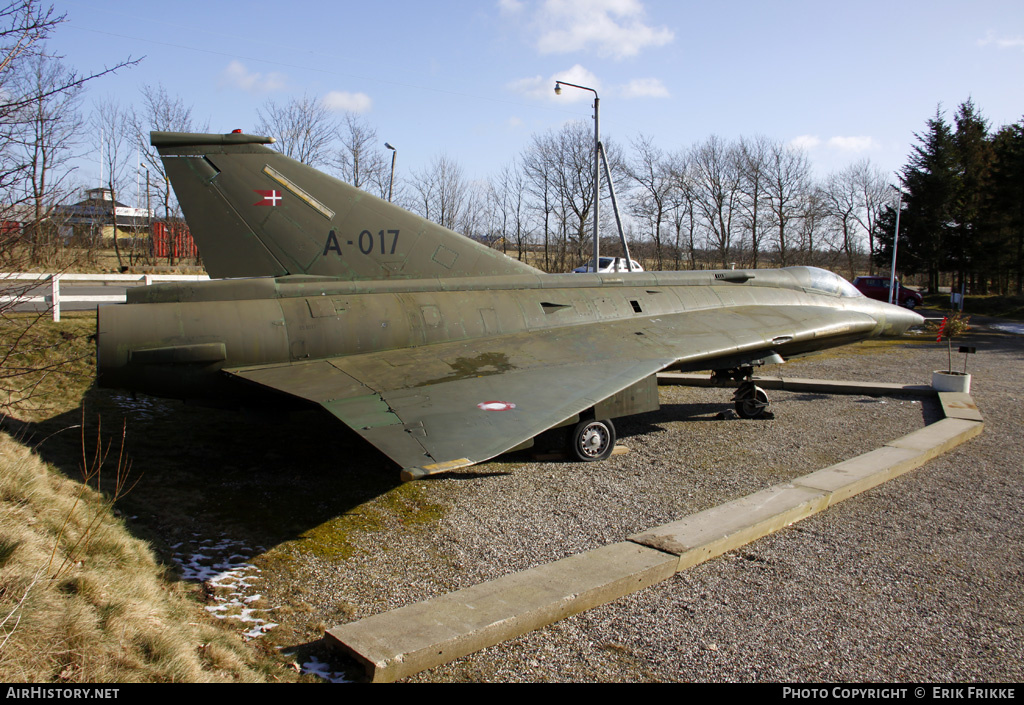 Aircraft Photo of A-017 | Saab F-35 Draken | Denmark - Air Force | AirHistory.net #537406