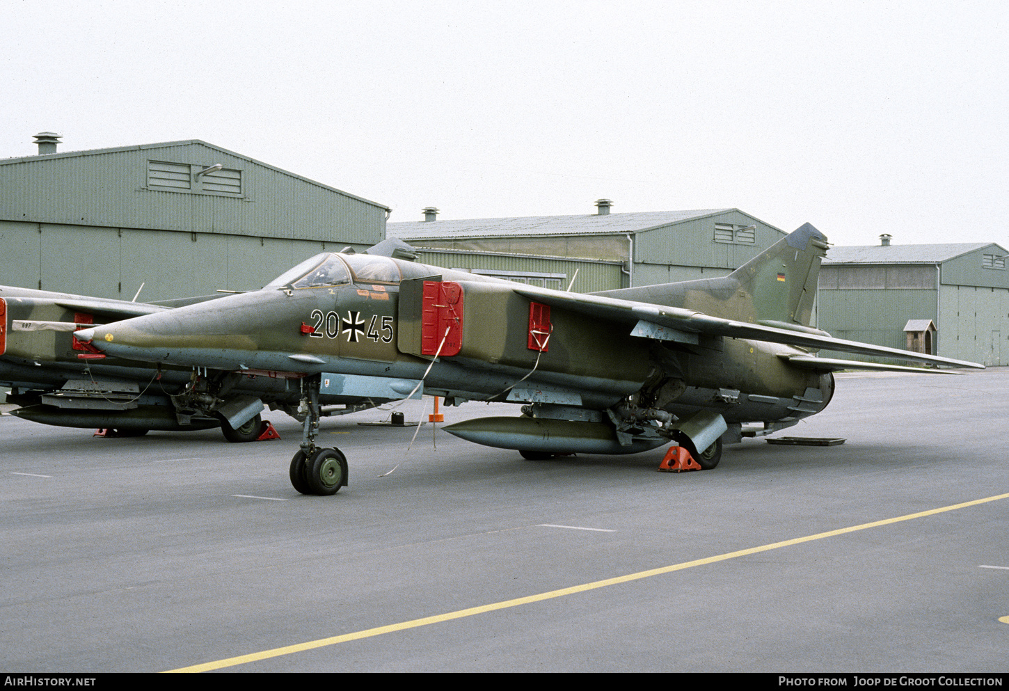 Aircraft Photo of 2045 | Mikoyan-Gurevich MiG-23BN | Germany - Air Force | AirHistory.net #537414