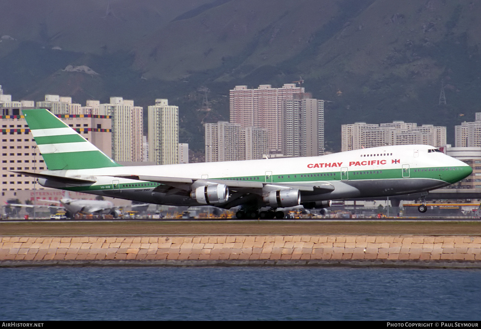 Aircraft Photo of VR-HIB | Boeing 747-267B | Cathay Pacific Airways | AirHistory.net #537415