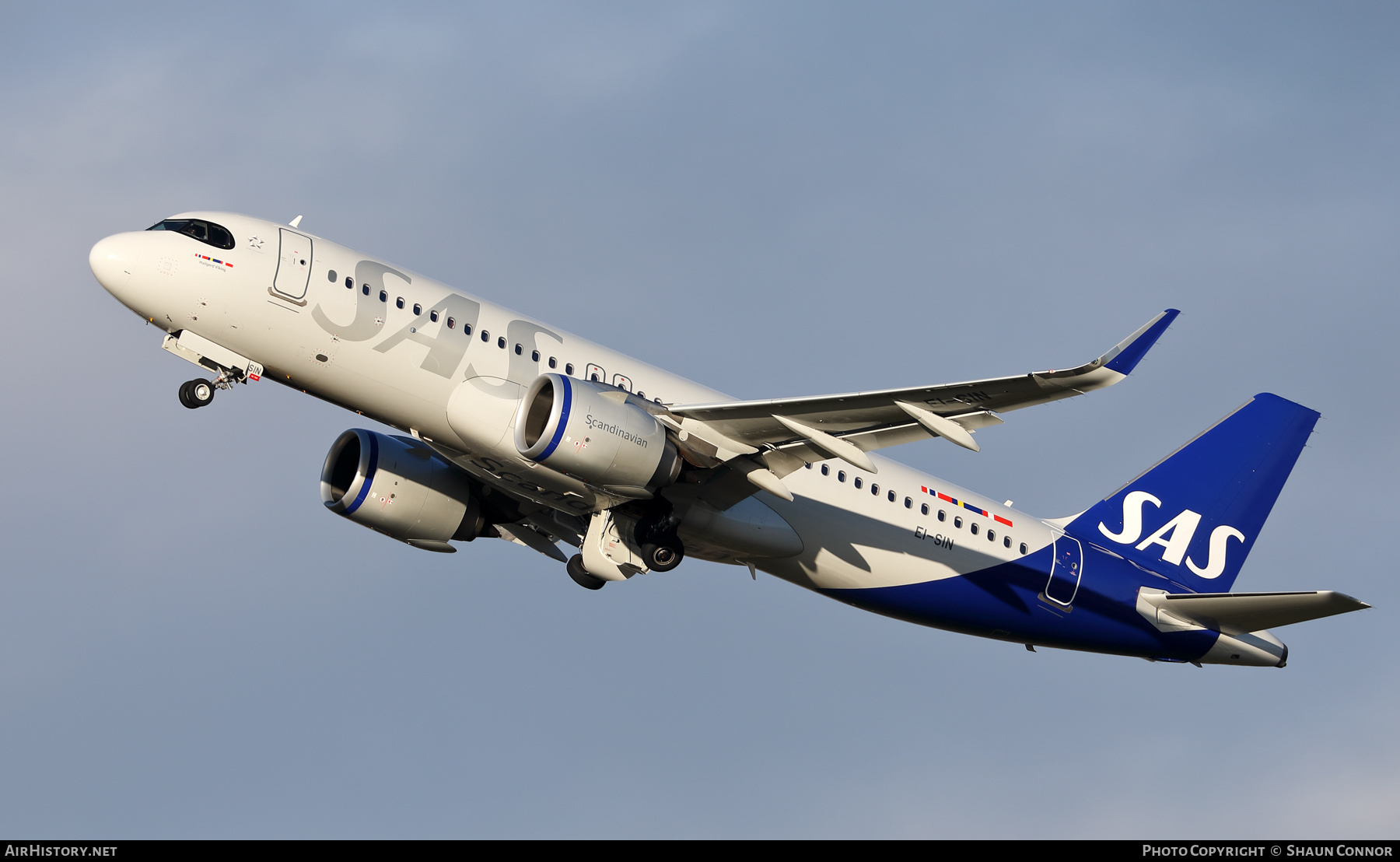 Aircraft Photo of EI-SIN | Airbus A320-251N | Scandinavian Airlines - SAS | AirHistory.net #537417