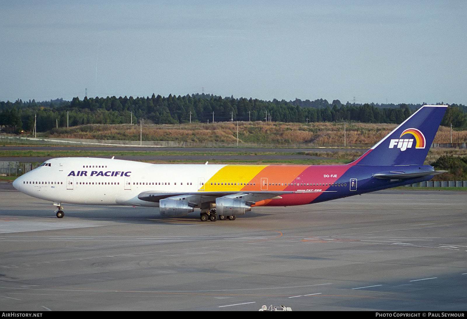 Aircraft Photo of DQ-FJE | Boeing 747-238B | Air Pacific | AirHistory.net #537425