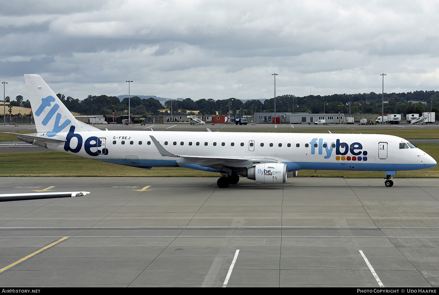 Aircraft Photo of G-FBEJ | Embraer 195LR (ERJ-190-200LR) | Flybe | AirHistory.net #537444