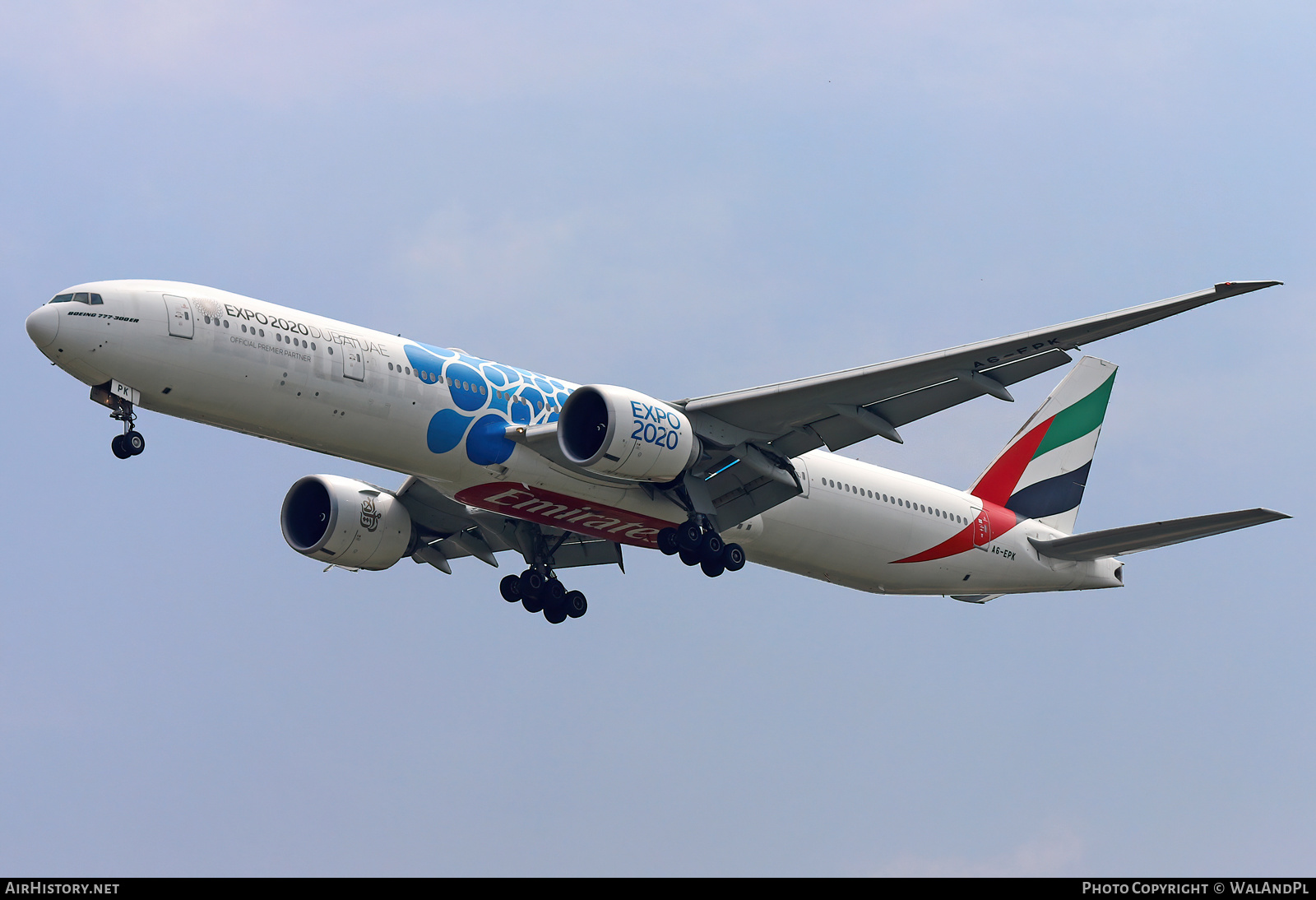 Aircraft Photo of A6-EPK | Boeing 777-31H/ER | Emirates | AirHistory.net #537464