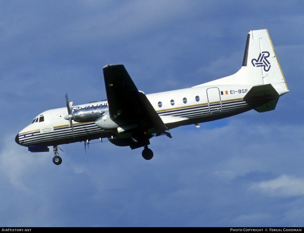 Aircraft Photo of EI-BSF | Avro 748 Srs1/105 | Ryanair | AirHistory.net #537467