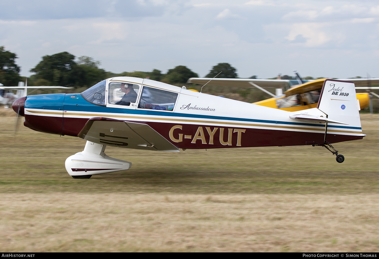 Aircraft Photo of G-AYUT | SAN Jodel DR-1050 Ambassadeur | AirHistory.net #537472