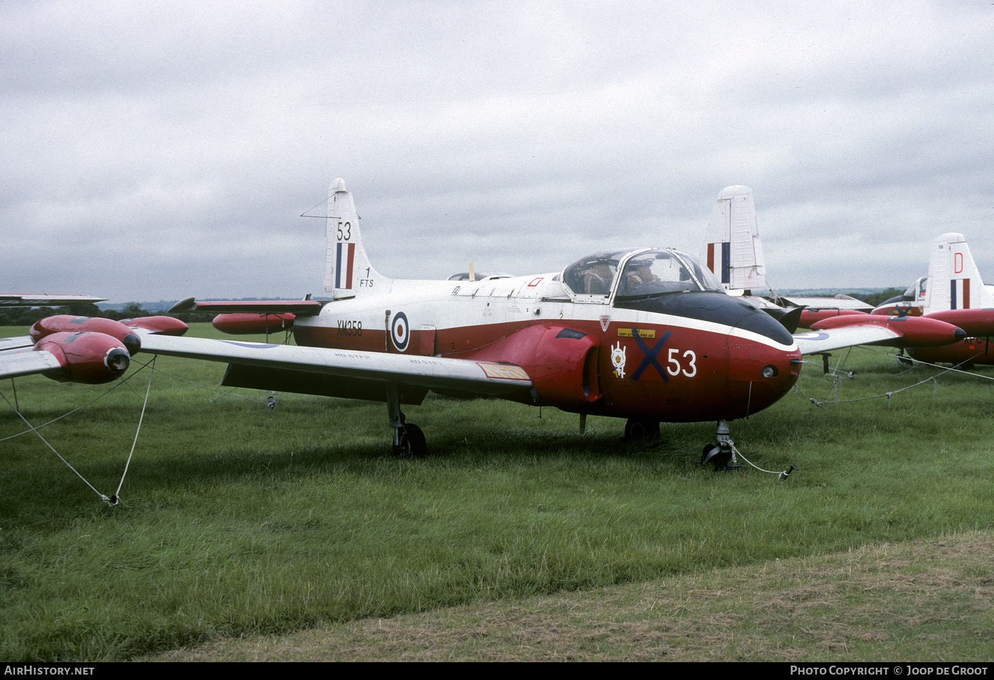 Aircraft Photo of XM358 | Hunting P.84 Jet Provost T3A | UK - Air Force | AirHistory.net #537490