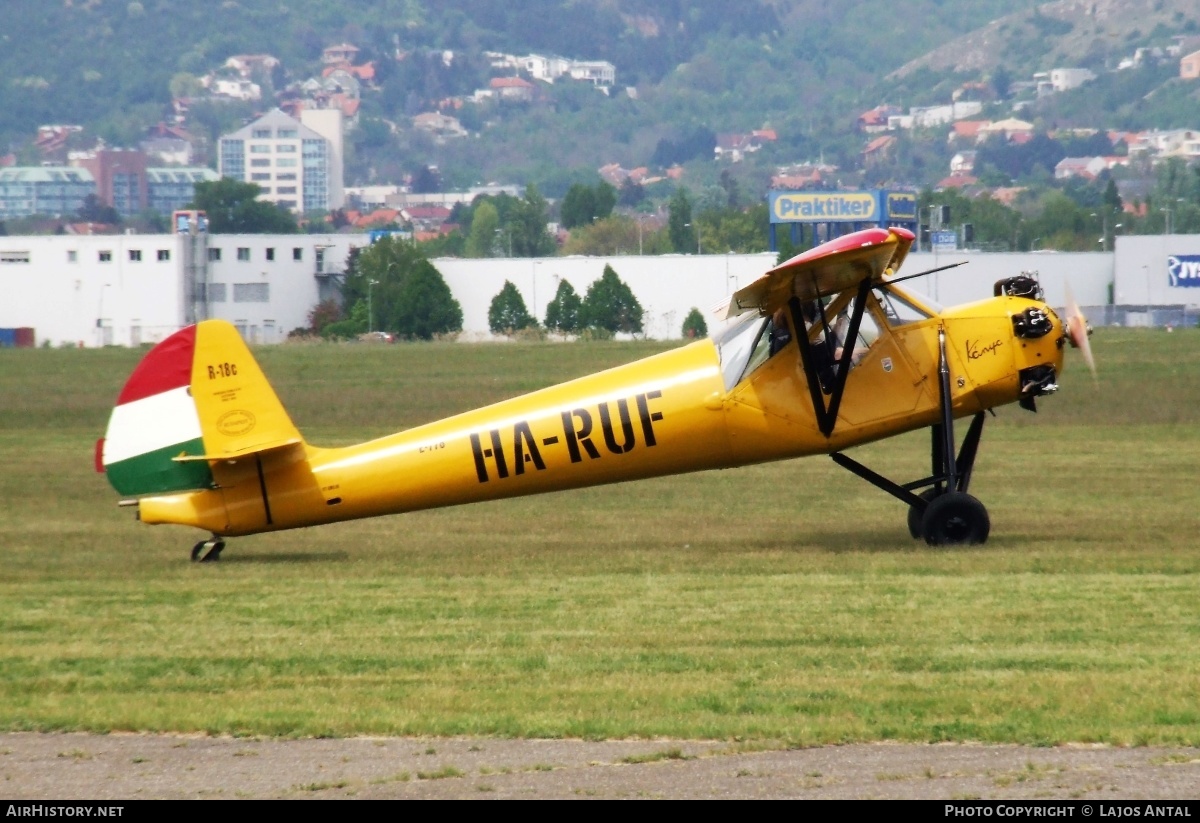 Aircraft Photo of HA-RUF | Rubik R-18C Kanya | Goldtimer Alapítvány | AirHistory.net #537503