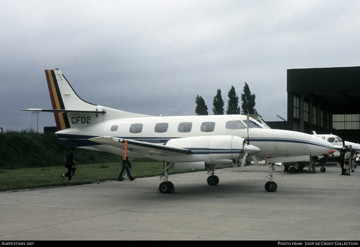 Aircraft Photo of CF-02 | Swearingen SA-226T Merlin IIIA | Belgium - Air Force | AirHistory.net #537506
