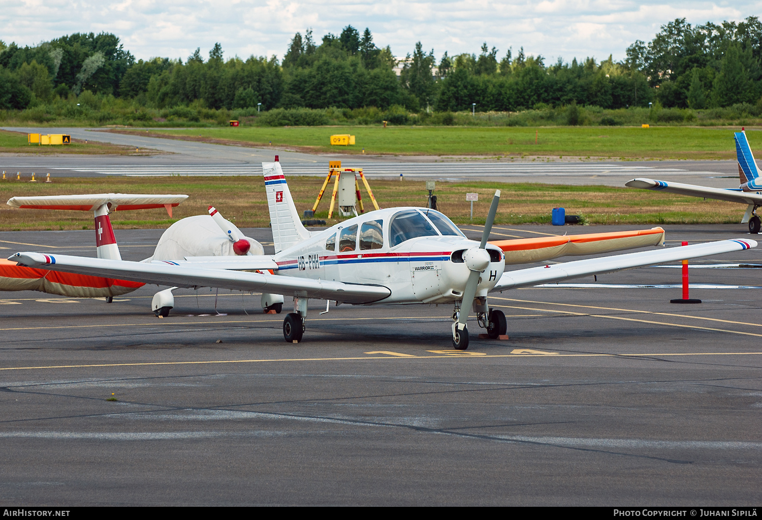 Aircraft Photo of HB-PHH | Piper PA-28-161 Warrior II | AirHistory.net #537521