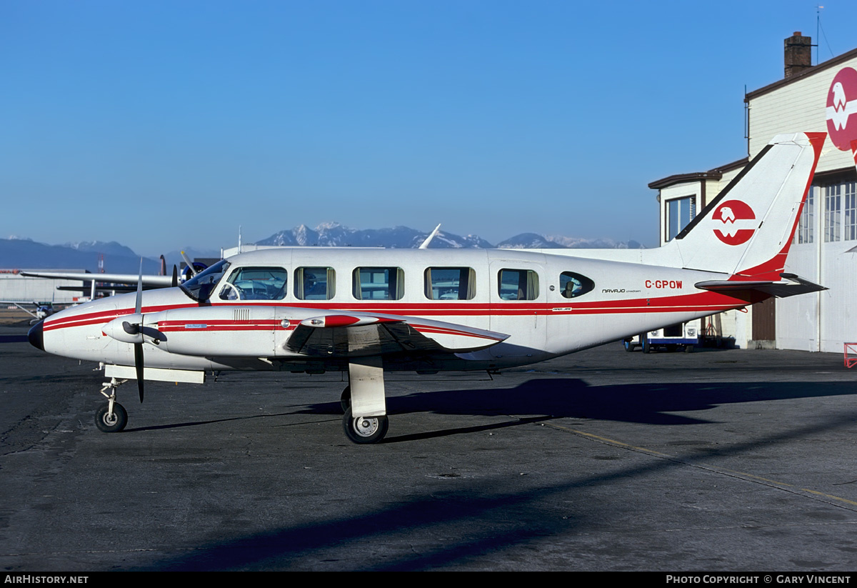 Aircraft Photo of C-GPOW | Piper PA-31-350 Navajo Chieftain | West Coast Air Services | AirHistory.net #537522