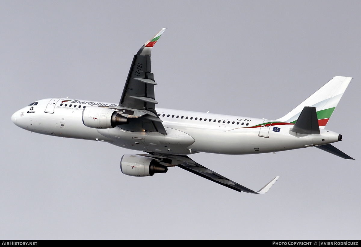 Aircraft Photo of LZ-FBI | Airbus A320-214 | Bulgaria Air | AirHistory.net #537528