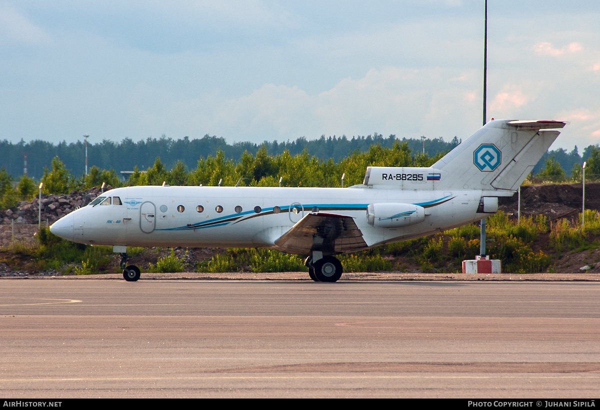 Aircraft Photo of RA-88295 | Yakovlev Yak-40 | Yak Service | AirHistory.net #537540