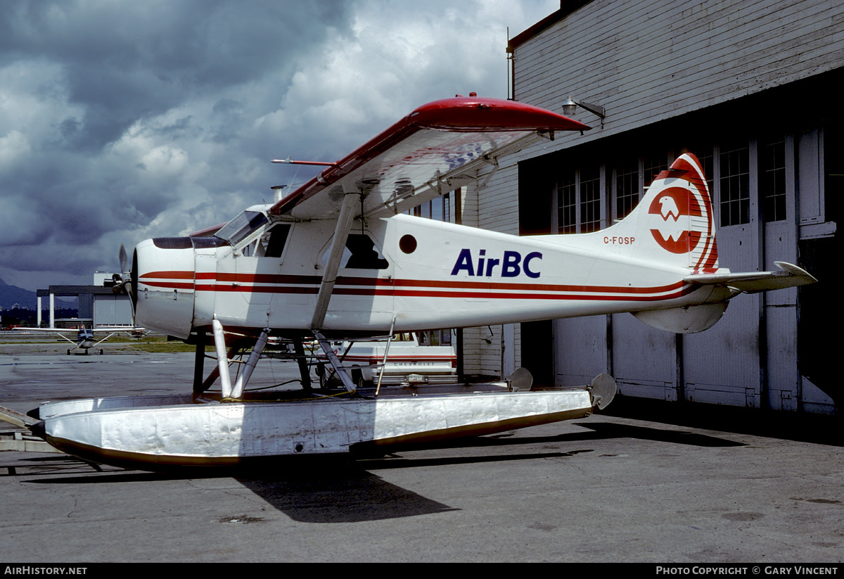 Aircraft Photo of C-FOSP | De Havilland Canada DHC-2 Beaver Mk1 | Air BC | AirHistory.net #537544