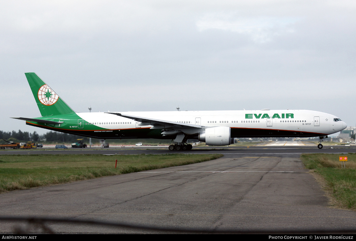 Aircraft Photo of B-16727 | Boeing 777-35E/ER | EVA Air | AirHistory.net #537546