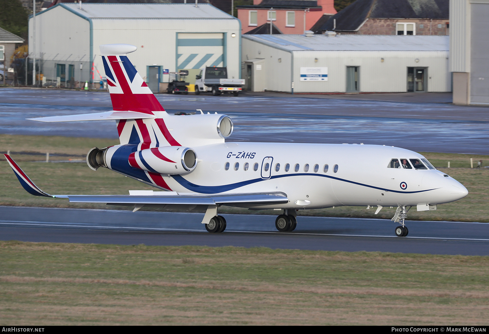 Aircraft Photo of G-ZAHS | Dassault Falcon 900LX Envoy IV CC.1 | UK - Air Force | AirHistory.net #537551