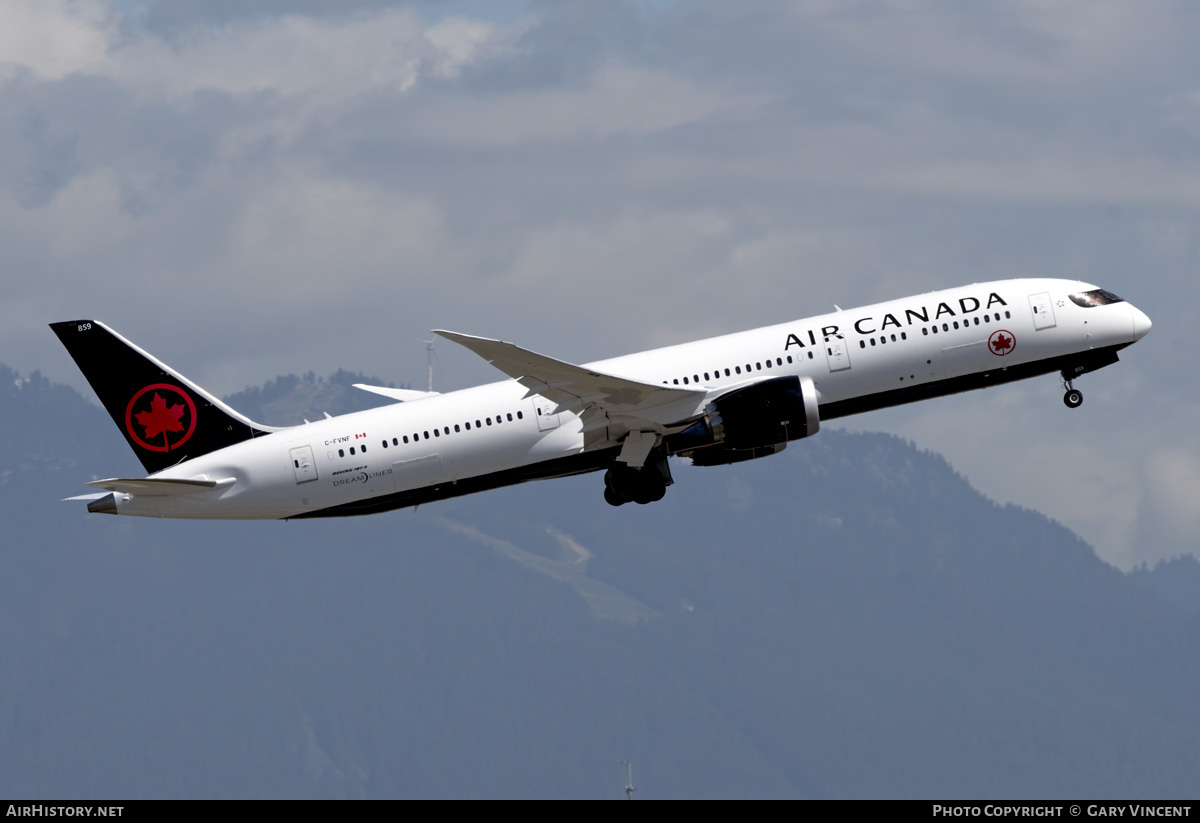 Aircraft Photo of C-FVNF | Boeing 787-9 Dreamliner | Air Canada | AirHistory.net #537560