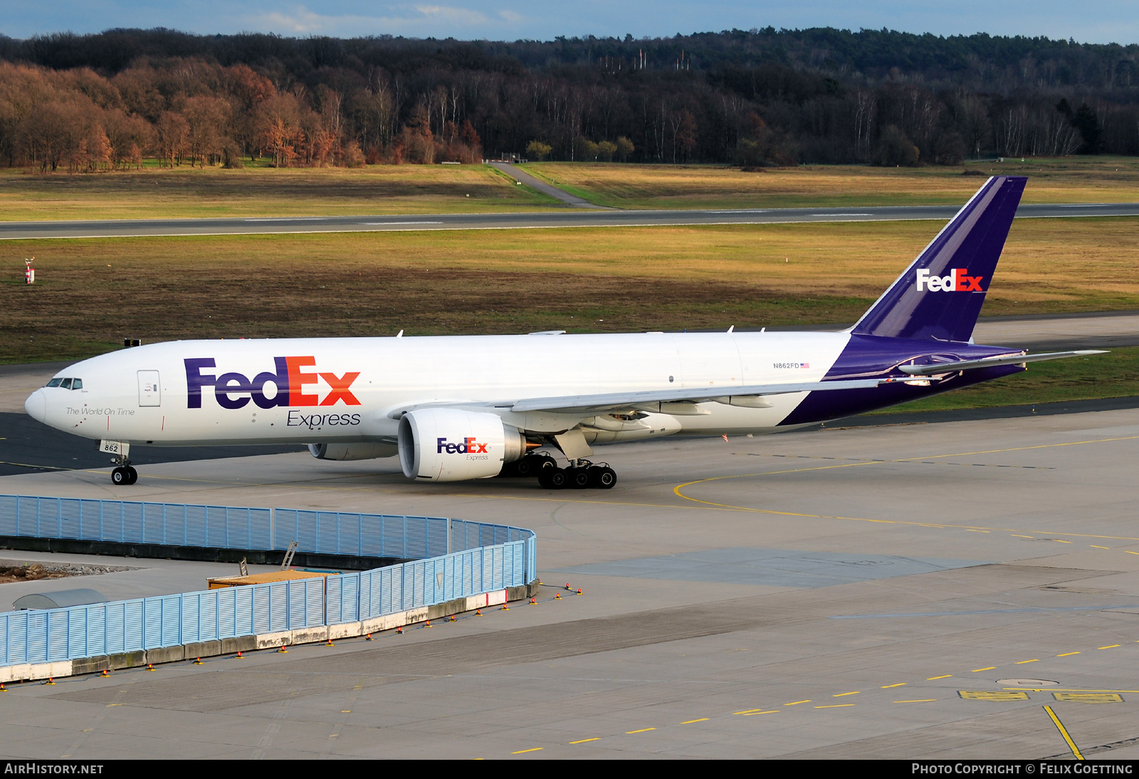 Aircraft Photo of N862FD | Boeing 777-FS2 | FedEx Express | AirHistory.net #537577