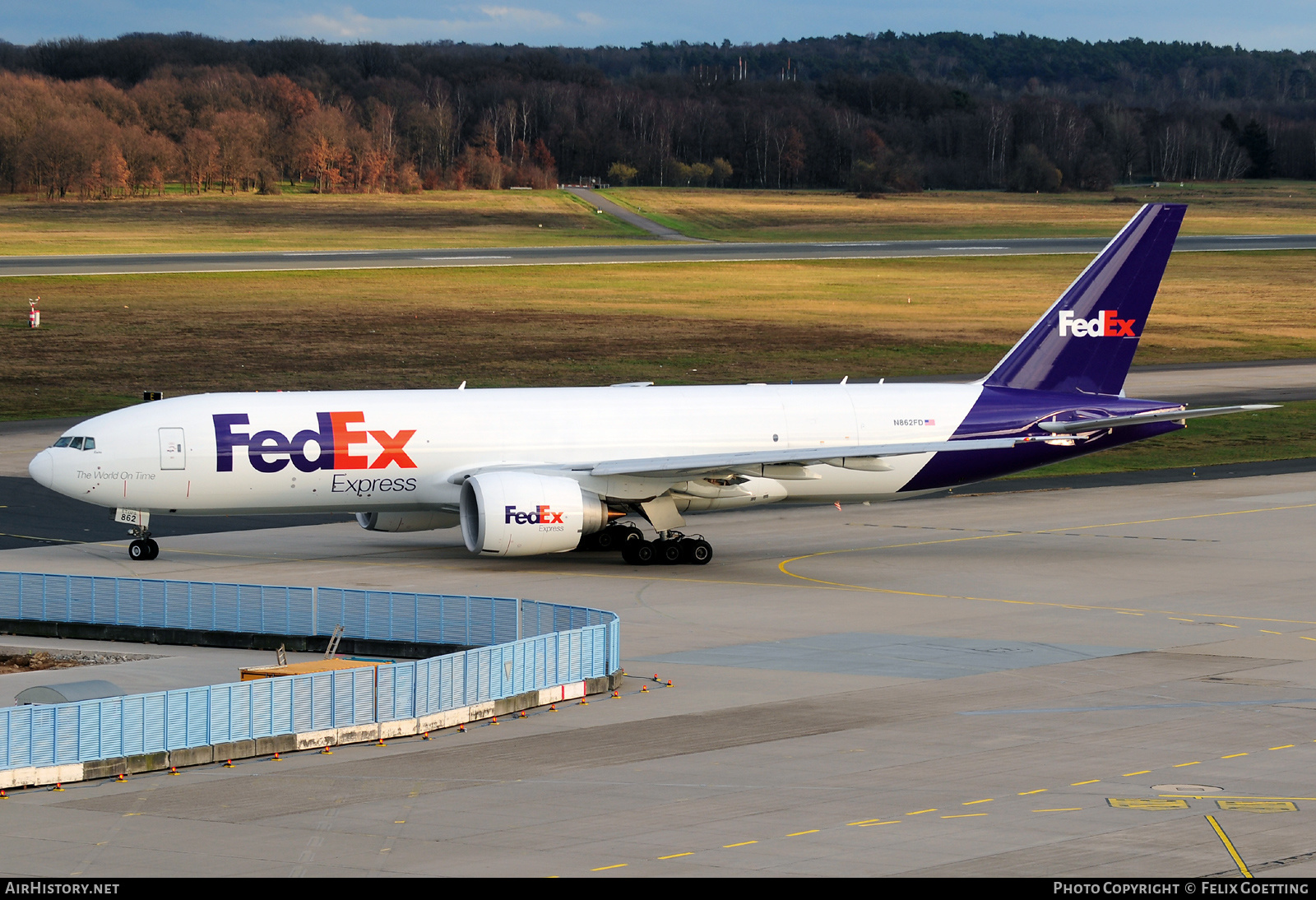 Aircraft Photo of N862FD | Boeing 777-FS2 | FedEx Express - Federal Express | AirHistory.net #537577