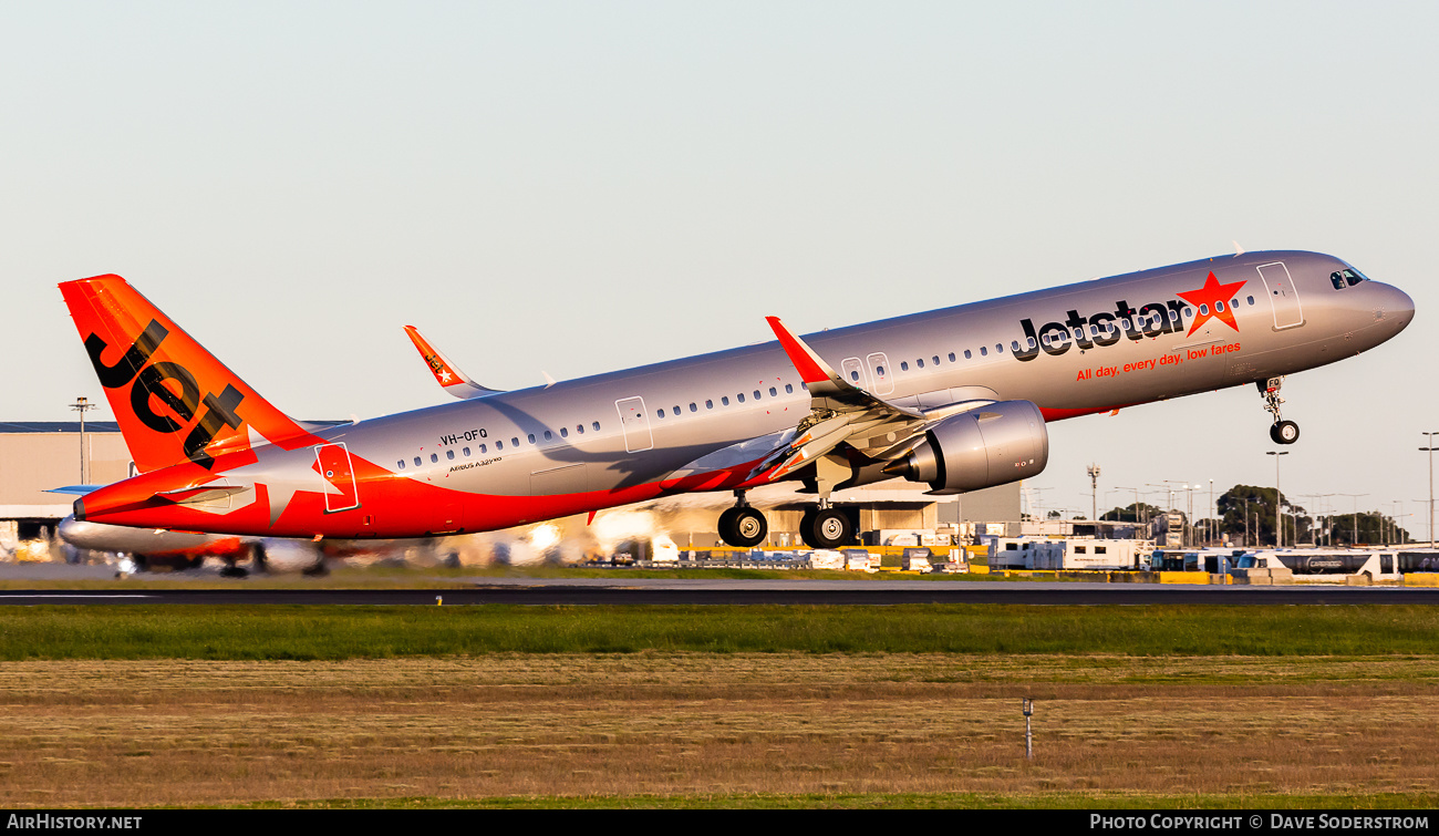 Aircraft Photo of VH-OFQ | Airbus A321-251NX | Jetstar Airways | AirHistory.net #537584