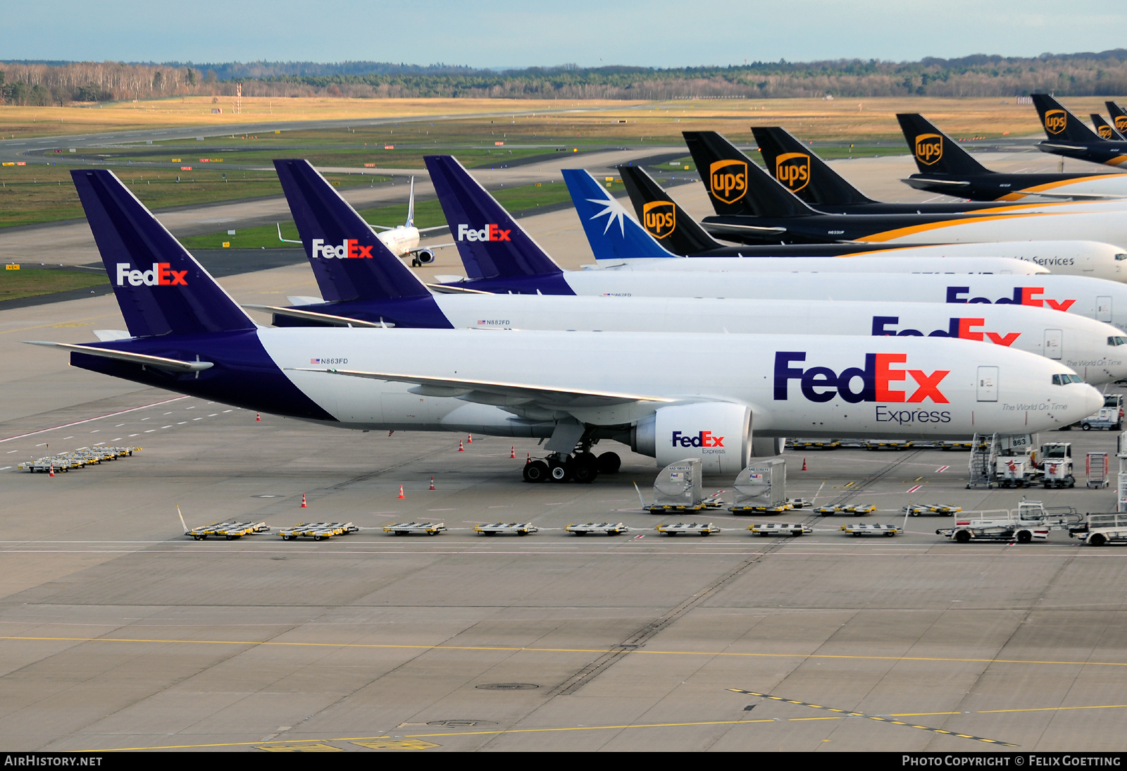 Aircraft Photo of N863FD | Boeing 777-FS2 | FedEx Express | AirHistory.net #537595