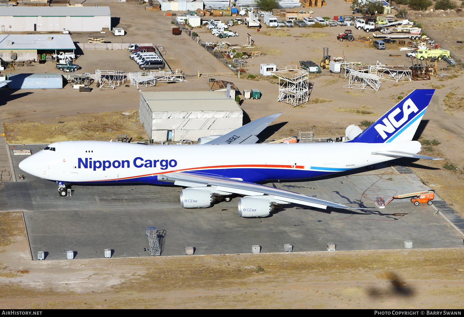 Aircraft Photo of N942BA / JA15KZ | Boeing 747-8KZF/SCD | Nippon Cargo Airlines - NCA | AirHistory.net #537598